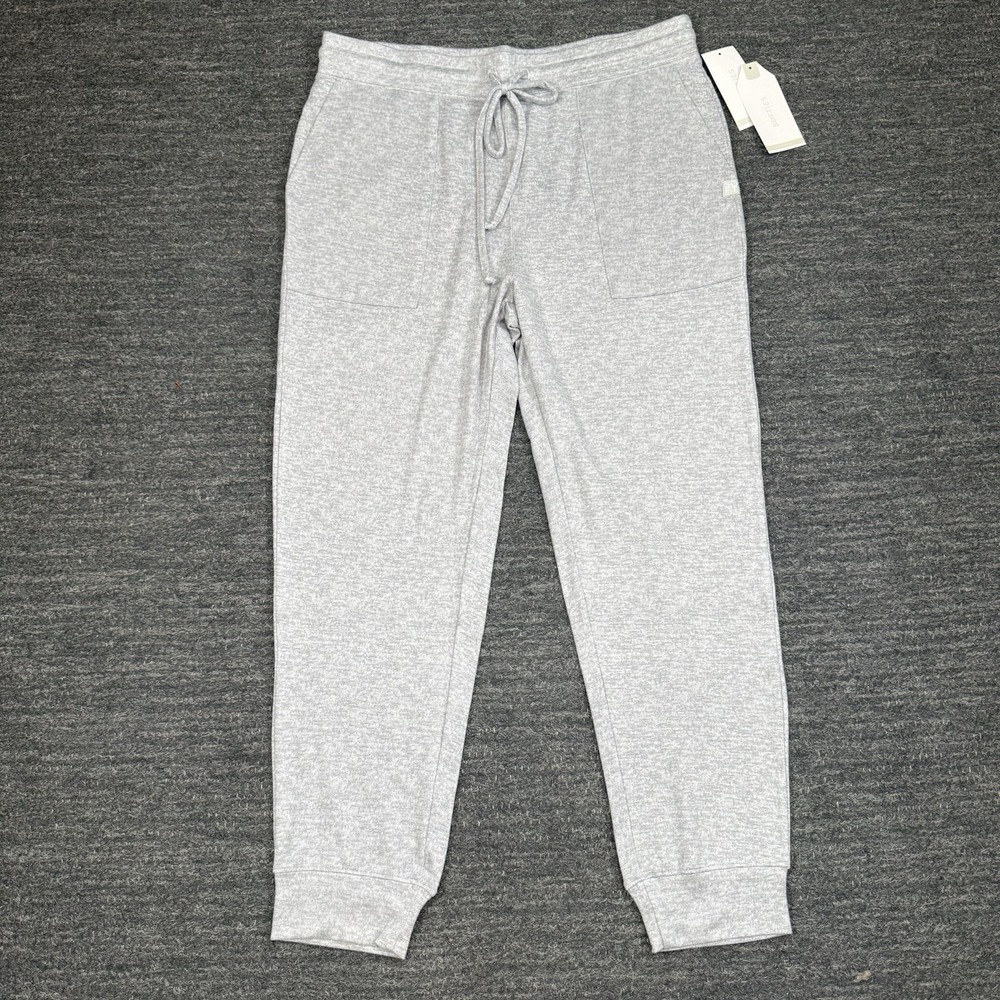 Softies Joggers Men Large Heather Gray Take 10 Ultra Dream Pull On Sleepwear NEW